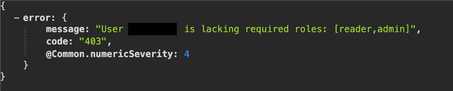 403 Forbidden error